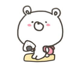 GOOD bear in spring sticker #10377540