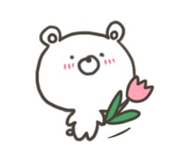 GOOD bear in spring sticker #10377548