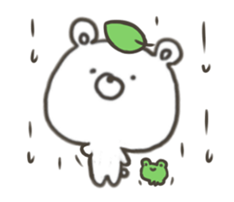GOOD bear in spring sticker #10377551