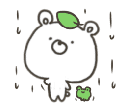 GOOD bear in spring sticker #10377551
