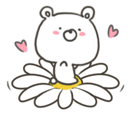 GOOD bear in spring sticker #10377554