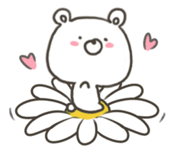 GOOD bear in spring sticker #10377554