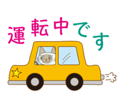 "siamta" of siamese cat 2nd sticker #10377772