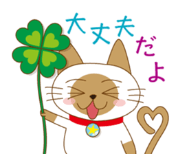 "siamta" of siamese cat 2nd sticker #10377790