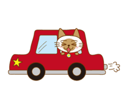 "siamta" of siamese cat 2nd sticker #10377798