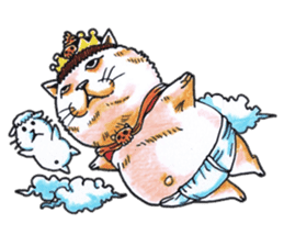 Make Me Monster : King Cat sticker #10378063
