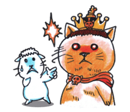 Make Me Monster : King Cat sticker #10378072