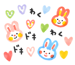 Stickers of pastel color sticker #10378431