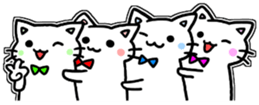 seven rainbow cats part5 sticker #10378709