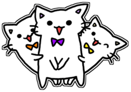 seven rainbow cats part5 sticker #10378710