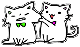 seven rainbow cats part5 sticker #10378712