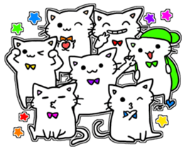 seven rainbow cats part5 sticker #10378718