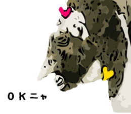 Cat Cat  Cat sticker #10378934