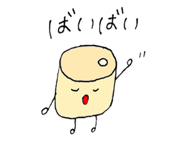 baits of carp a loaf and a wheat gluten sticker #10379133