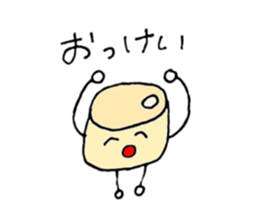 baits of carp a loaf and a wheat gluten sticker #10379141