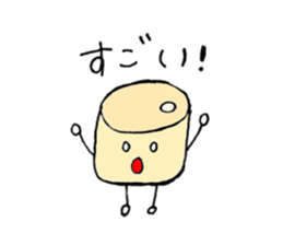 baits of carp a loaf and a wheat gluten sticker #10379151