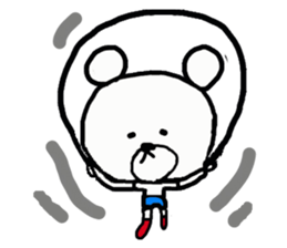 Boxing Bear sticker #10380028