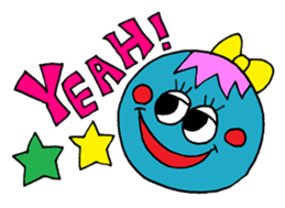 Colorful pop message sticker sticker #10380123