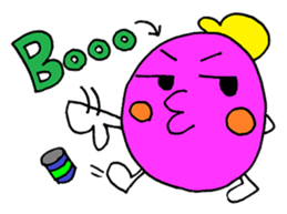 Colorful pop message sticker sticker #10380127