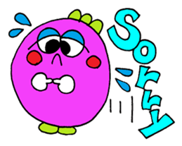 Colorful pop message sticker sticker #10380129