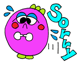 Colorful pop message sticker sticker #10380129