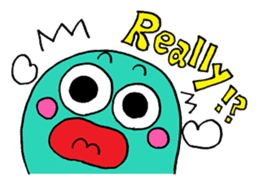 Colorful pop message sticker sticker #10380139