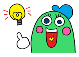 Colorful pop message sticker sticker #10380140