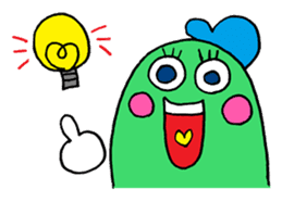 Colorful pop message sticker sticker #10380140