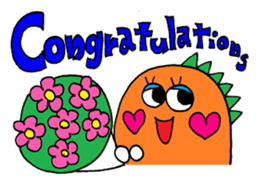 Colorful pop message sticker sticker #10380143