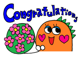 Colorful pop message sticker sticker #10380143