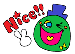 Colorful pop message sticker sticker #10380144