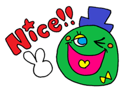 Colorful pop message sticker sticker #10380144