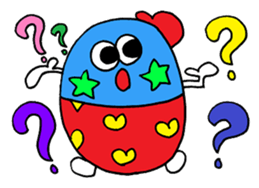 Colorful pop message sticker sticker #10380146