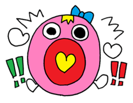 Colorful pop message sticker sticker #10380147