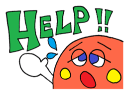 Colorful pop message sticker sticker #10380156