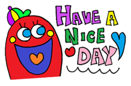 Colorful pop message sticker sticker #10380159