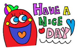 Colorful pop message sticker sticker #10380159