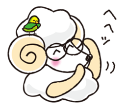 teacup sheep 1 sticker #10380435