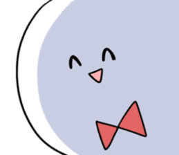 Intimidating to  cute ghost sticker #10380814