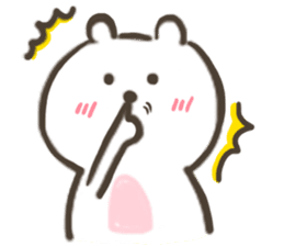 Animal Party : Bear Cat and Rabbit sticker #10380966