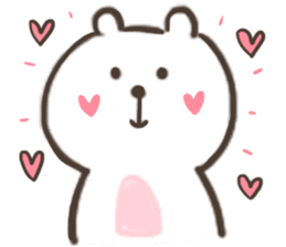 Animal Party : Bear Cat and Rabbit sticker #10380968