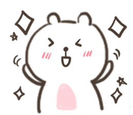 Animal Party : Bear Cat and Rabbit sticker #10380971