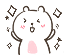 Animal Party : Bear Cat and Rabbit sticker #10380971