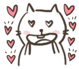 Animal Party : Bear Cat and Rabbit sticker #10380994