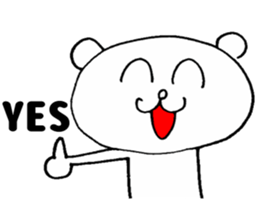 Sticker for exclusive use of YES sticker #10381364