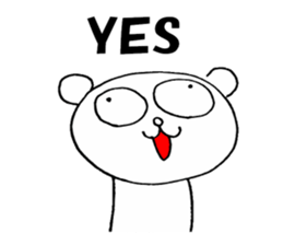 Sticker for exclusive use of YES sticker #10381365