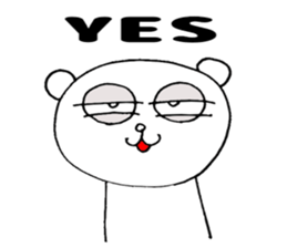 Sticker for exclusive use of YES sticker #10381367