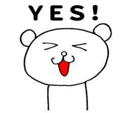 Sticker for exclusive use of YES sticker #10381371