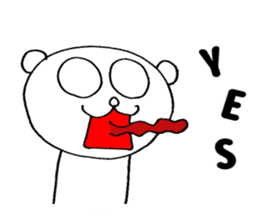 Sticker for exclusive use of YES sticker #10381372