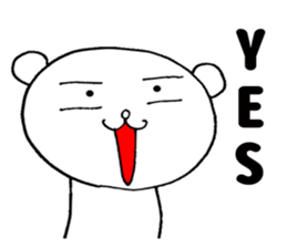 Sticker for exclusive use of YES sticker #10381373